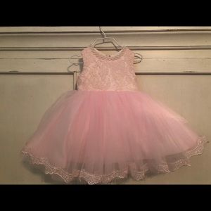 Baby Pink Pageant Dress